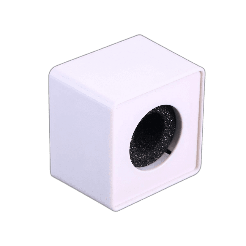 Square Logo Microphone Box